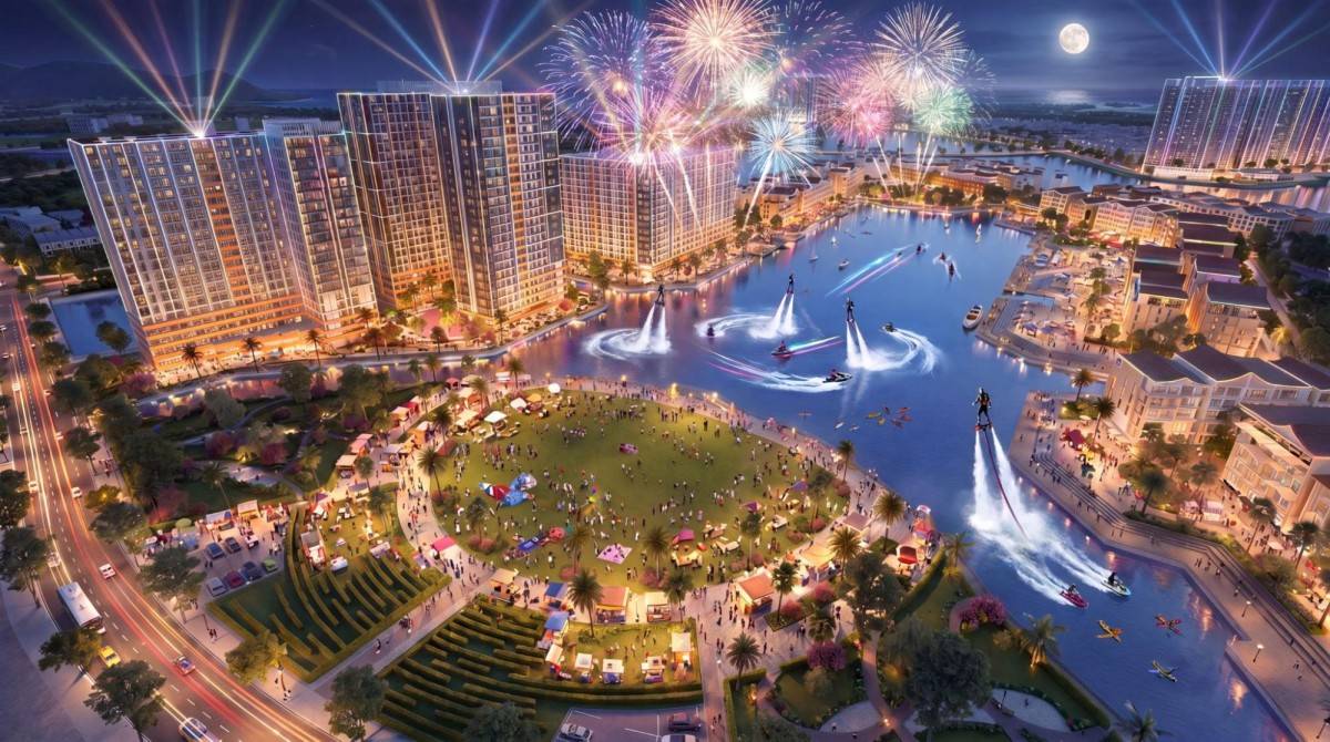Festival Island được ví như sàn diễn kinh tế đêm với pháo hoa thường nhật suốt 365 ngày.