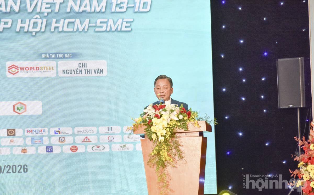 HCM-SME kỷ niệm Ngày Doanh nhân Việt Nam, vinh danh nhiều tập thể và cá nhân tiêu biểu