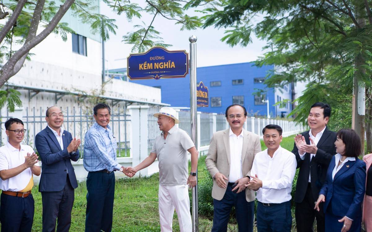Đại lộ Doanh nhân: Dấu ấn thương hiệu Việt tại KCN Thành Thành Công