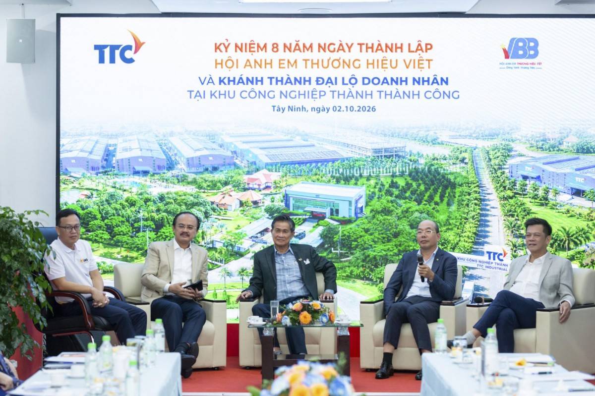 Đại lộ Doanh nhân: Dấu ấn thương hiệu Việt tại KCN Thành Thành Công