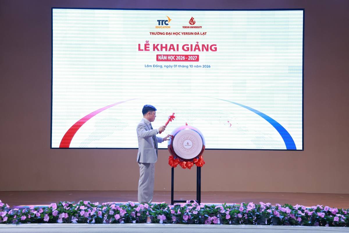 YersinUni khai giảng năm học 2026 - 2027, đánh dấu 22 năm hình thành và phát triển
