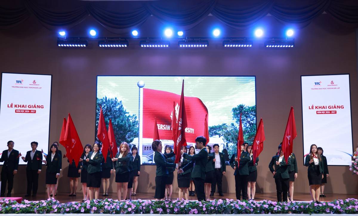 YersinUni khai giảng năm học 2026 - 2027, đánh dấu 22 năm hình thành và phát triển