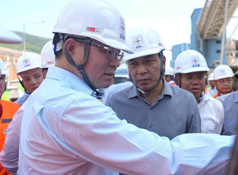 Bộ trưởng Bộ Công Thương kiểm tra, đôn đốc các dự án tại Trung tâm Điện lực Quảng Trạch