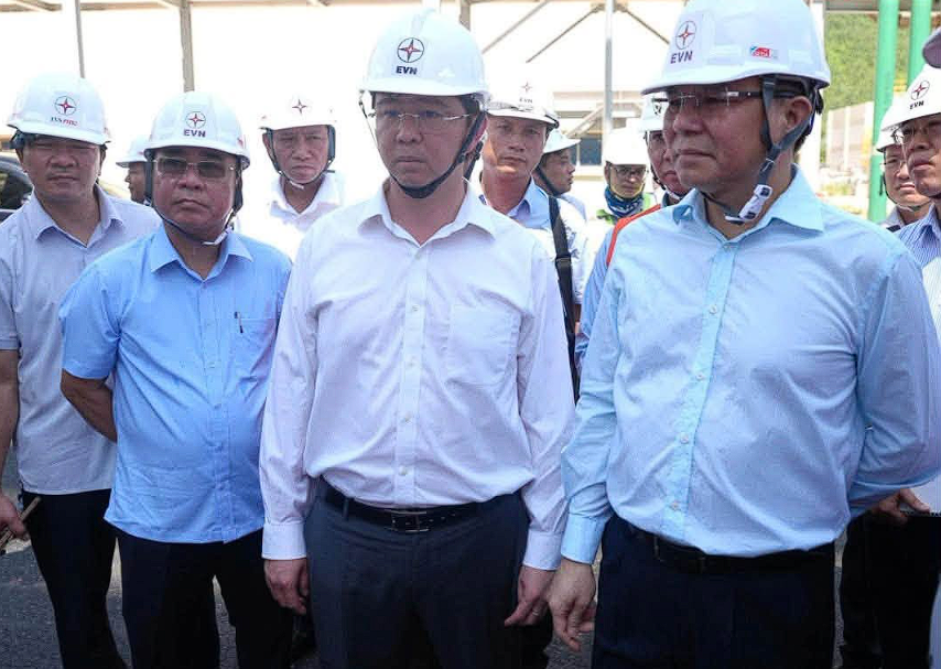 Bộ trưởng Bộ Công Thương kiểm tra, đôn đốc các dự án tại Trung tâm Điện lực Quảng Trạch