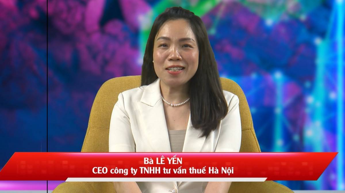 Bà Lê Yến - CEO Công ty TNHH Tư vấn Thuế Hà Nội (HanoiTax)