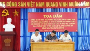 Tuyên Quang: Đưa trách nhiệm pháp lý vào từng chuyến xe vận tải hành khách trên Quốc lộ 4C