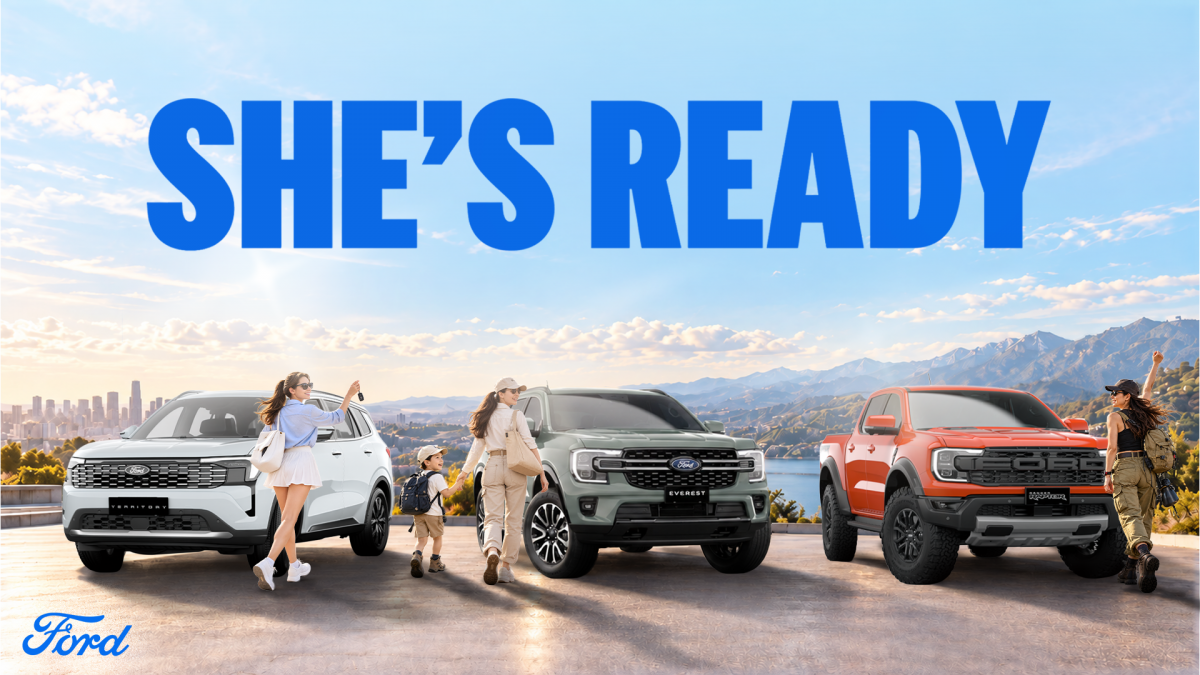 Ford triển khai ưu đãi tháng 10 và chuỗi trải nghiệm “She’s Ready” trên toàn quốc dành cho khách hàng nữ