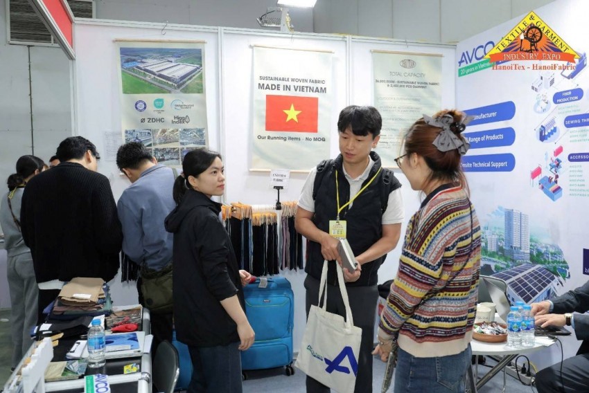 HanoiTex – HanoiFabric là cơ hội kết nối công nghệ giữa các doanh nghiệp dệt may trong nước và quốc tế