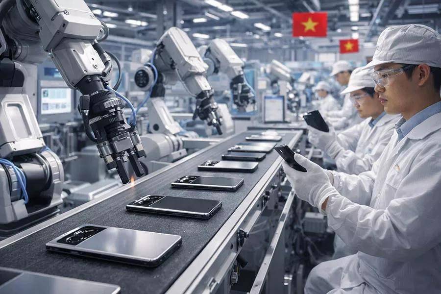 Doanh nghiệp Việt đang đứng trước yêu cầu nâng cao năng suất, năng lực công nghệ và sức cạnh tranh để tham gia sâu hơn vào chuỗi giá trị. Ảnh: TTXVN.