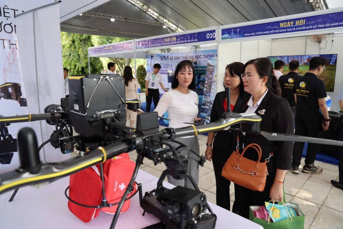 Tây Ninh chuyển từ ứng dụng công nghệ sang giải quyết bài toán thực tiễn