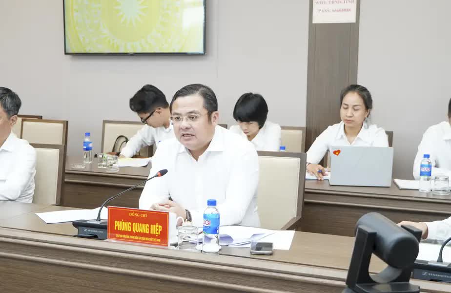 Phùng Quang Hiệp, Bí thư Đảng ủy, Chủ tịch HĐTV Tập đoàn phát biểu