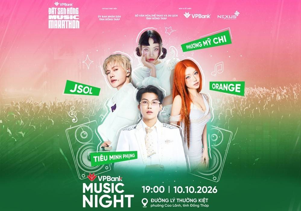 VPBank Music Night tiếp nối không khí sôi động của ngày hội marathon