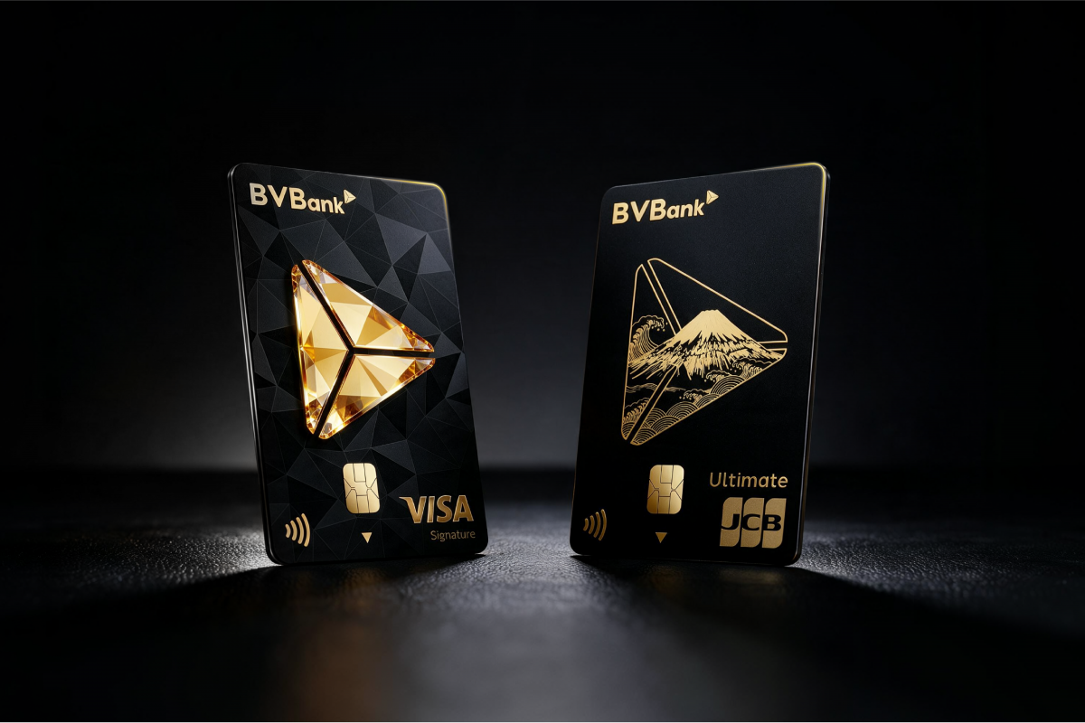 Sống chuẩn tinh hoa cùng bộ đôi thẻ tín dụng cao cấp BVBank