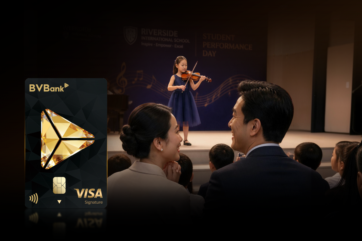 Sống chuẩn tinh hoa cùng bộ đôi thẻ tín dụng cao cấp BVBank