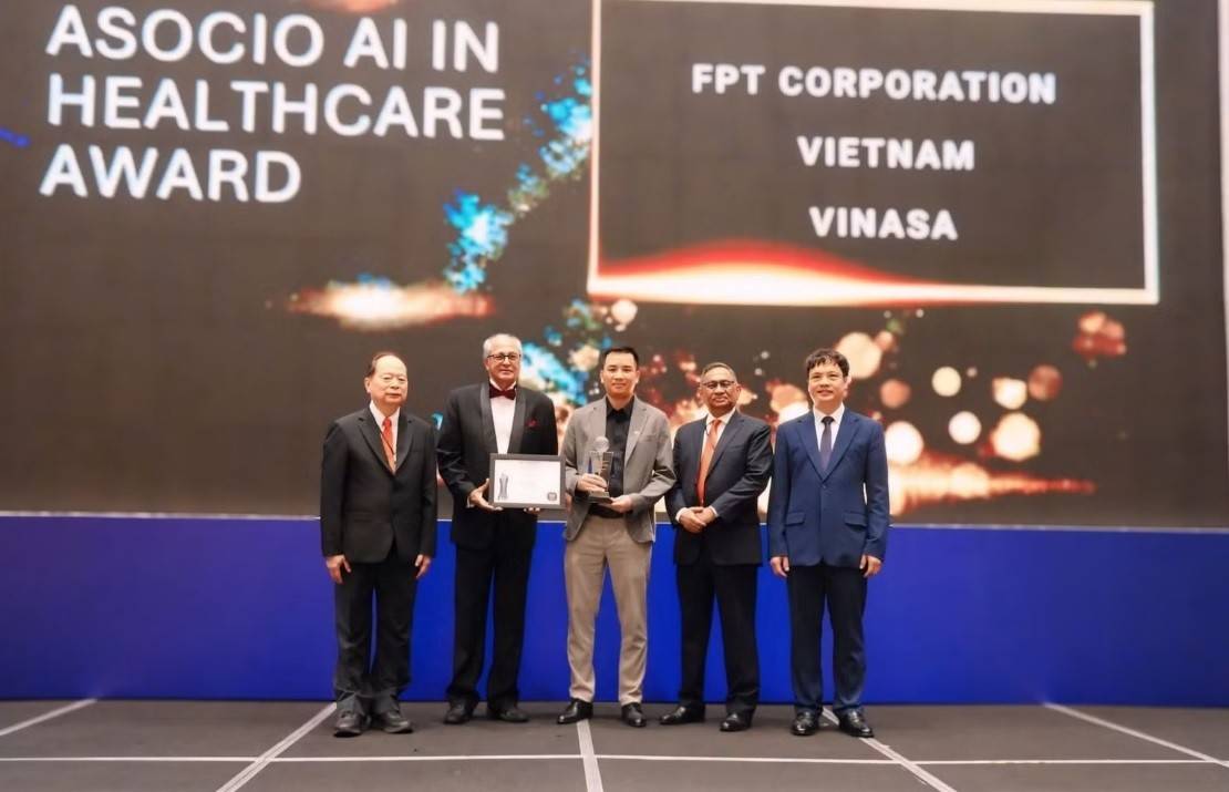 FPT được vinh danh ở hạng mục AI trong y tế. (Ảnh: FPT)