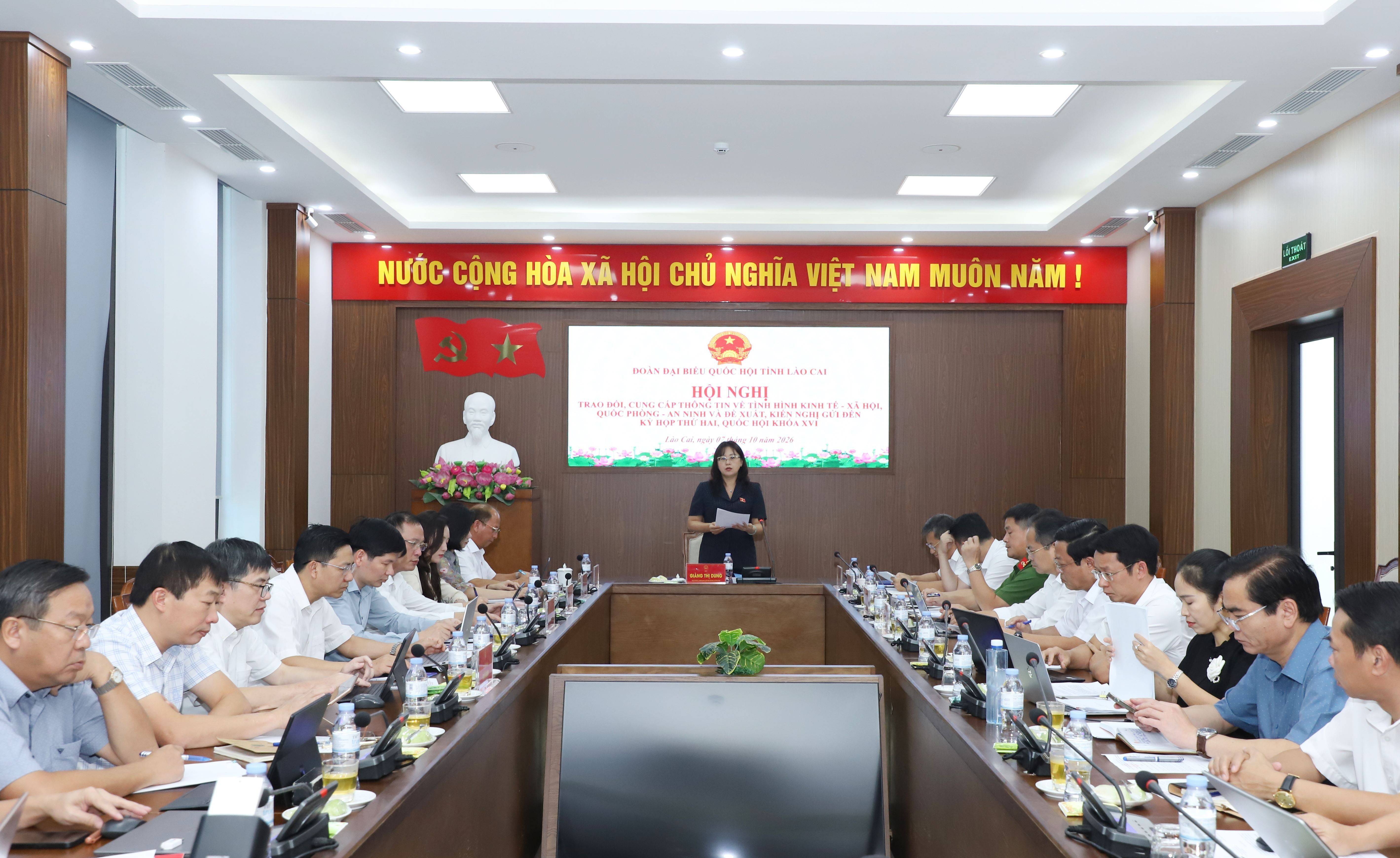 Lào Cai chuẩn bị kiến nghị từ thực tiễn địa phương gửi Quốc hội tại kỳ họp thứ Hai