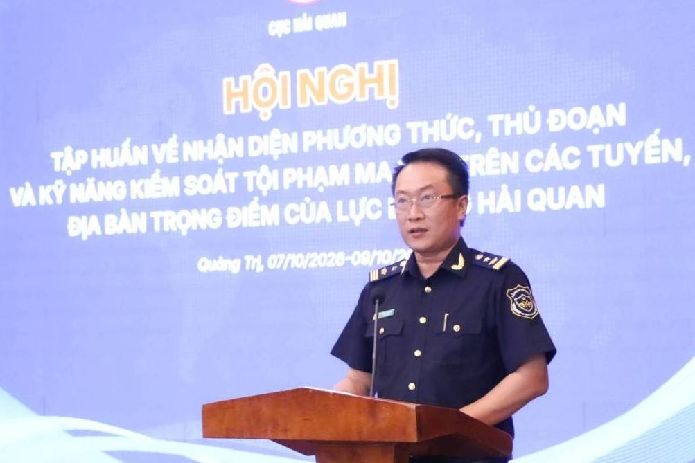 Hải quan nâng cao kỹ năng nhận diện, kiểm soát tội phạm ma túy trên tuyến trọng điểm