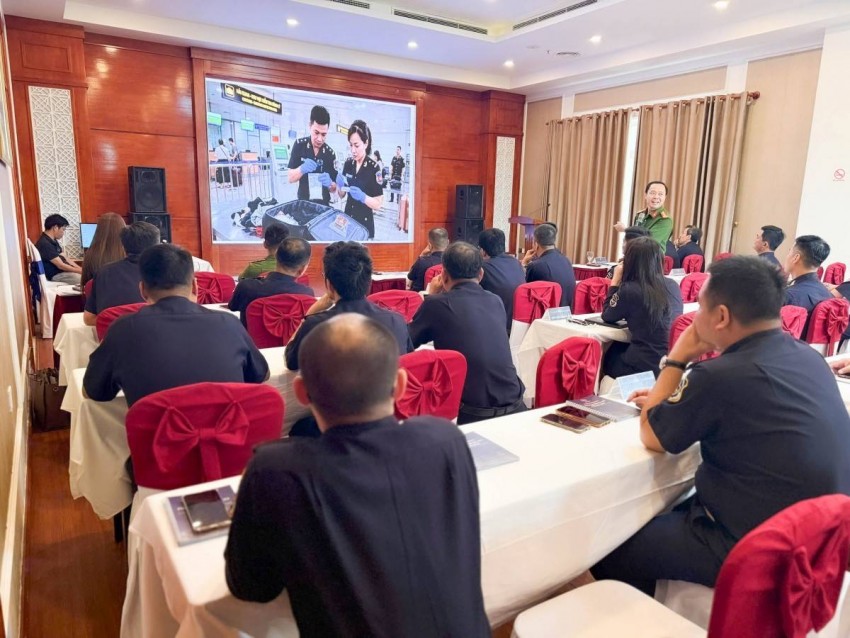Hải quan nâng cao kỹ năng nhận diện, kiểm soát tội phạm ma túy trên tuyến trọng điểm