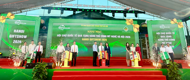 Hanoi Giftshow 2026 mở rộng cơ hội xuất khẩu hàng thủ công mỹ nghệ