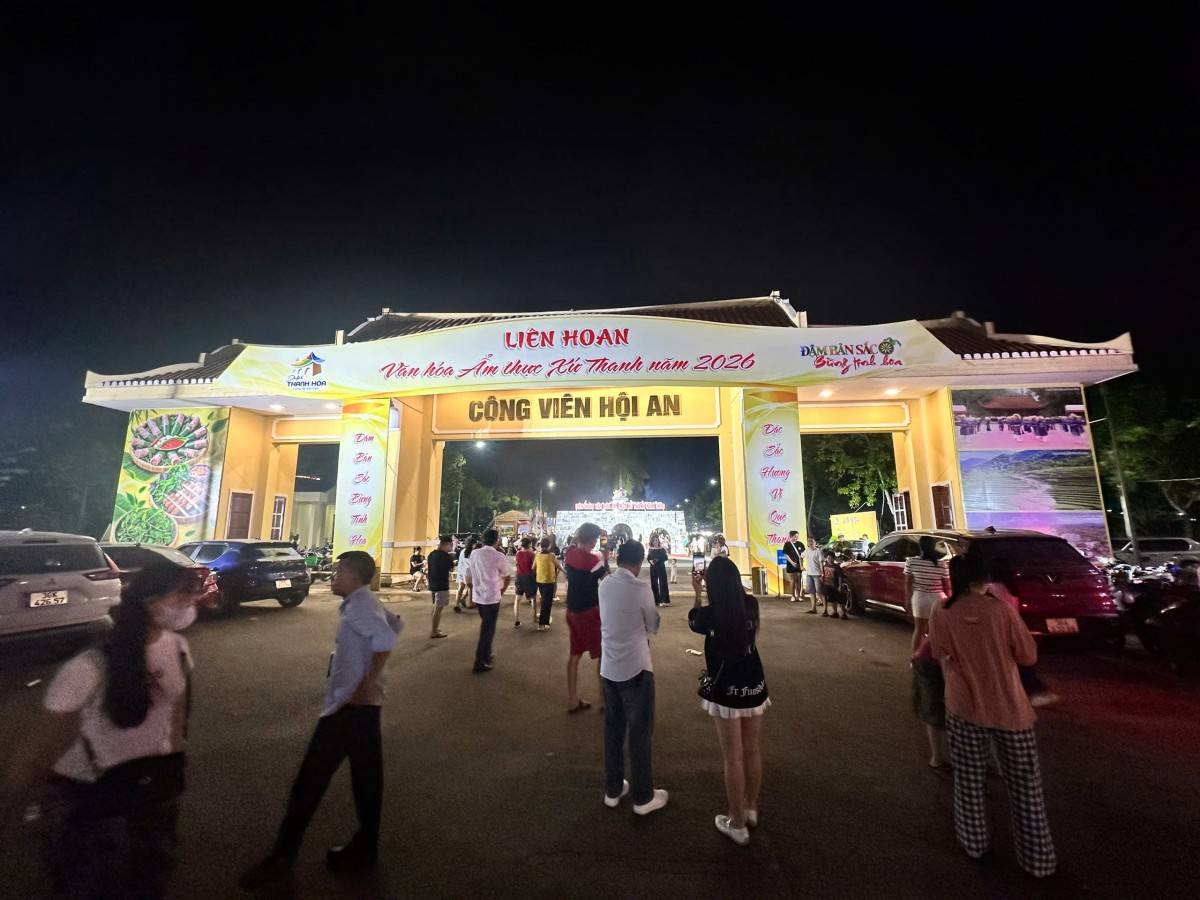 Khai mạc Liên hoan Văn hóa ẩm thực xứ Thanh 2026