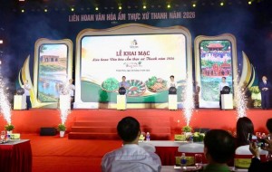 Khai mạc Liên hoan Văn hóa ẩm thực xứ Thanh 2026