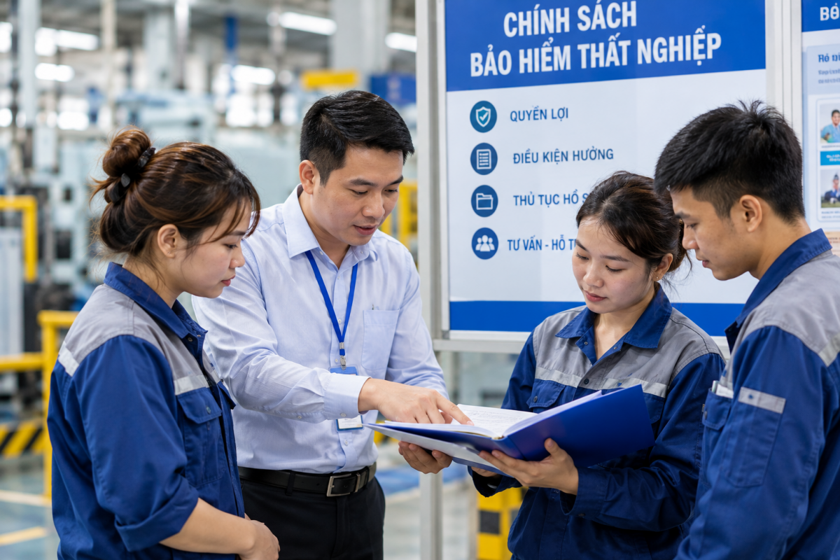 Hướng dẫn chính sách bảo hiểm tại nhà máy