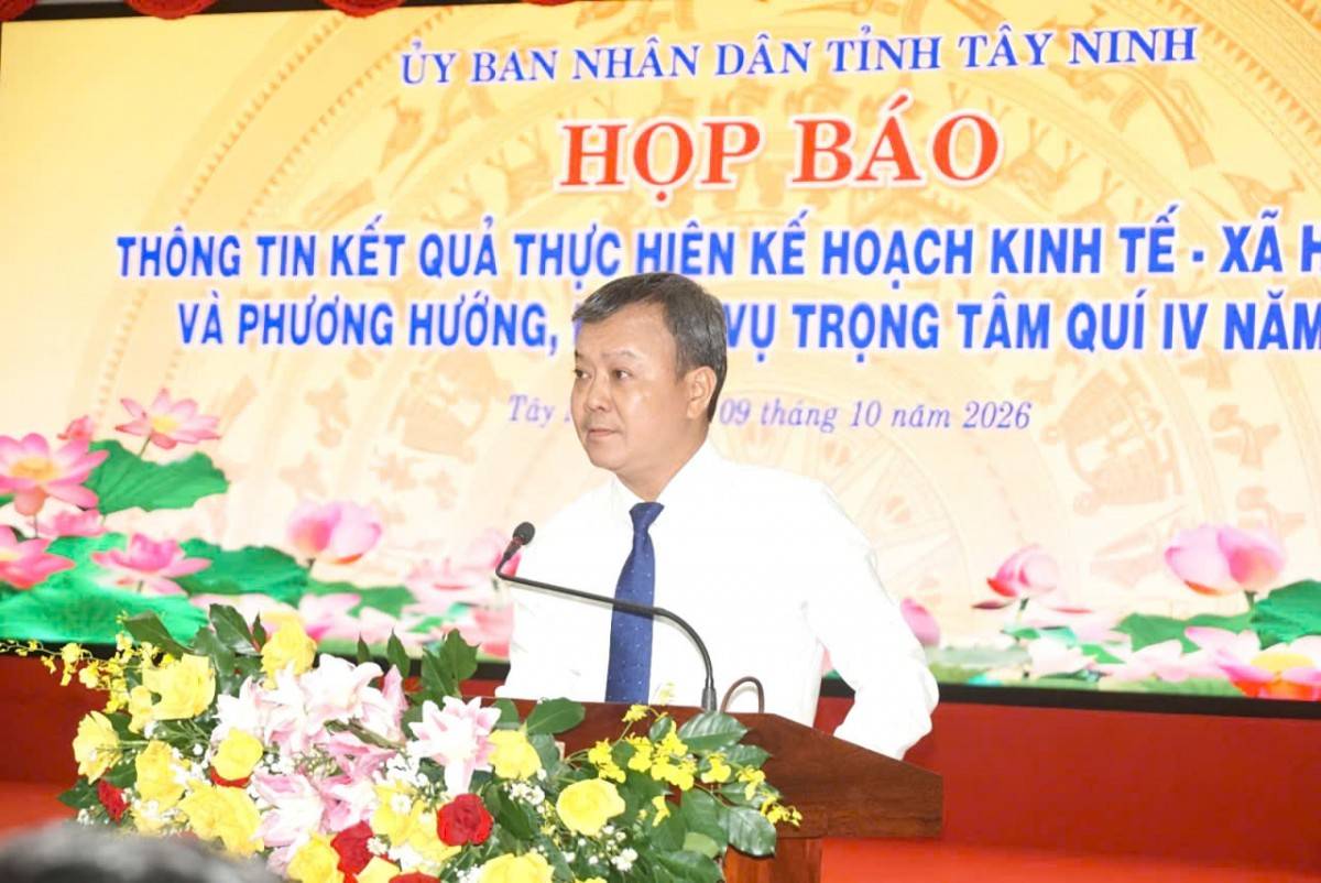 ông Huỳnh Cao Chánh, Phó Giám đốc Sở Văn hóa, Thể thao và Du lịch tỉnh Tây Ninh