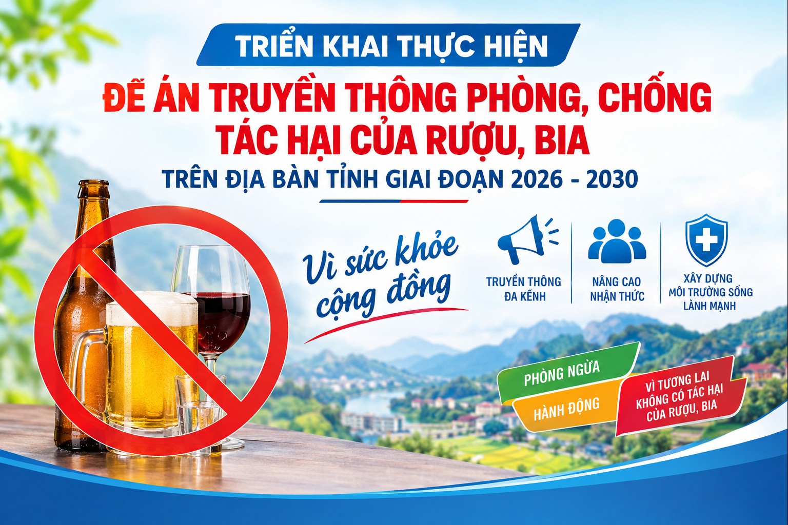 Lào Cai: Đưa truyền thông phòng, chống tác hại rượu, bia đến từng cộng đồng