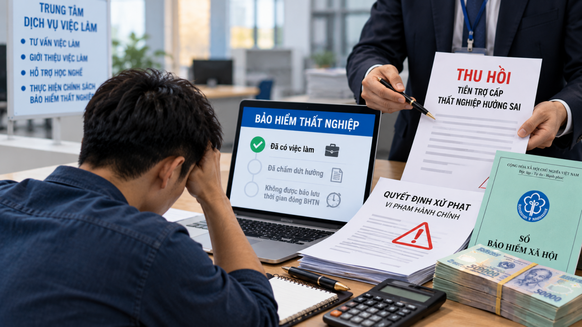 Trục lợi bảo hiểm thất nghiệp: Cái giá không chỉ là hoàn trả tiền hưởng sai