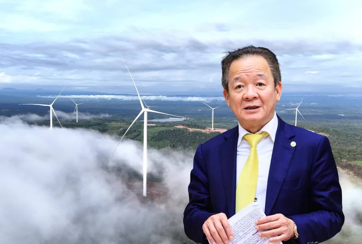 Tập đoàn T&T của bầu Hiển tính làm thêm dự án điện gió tại Lào, đưa điện về Việt Nam muộn nhất năm 2028