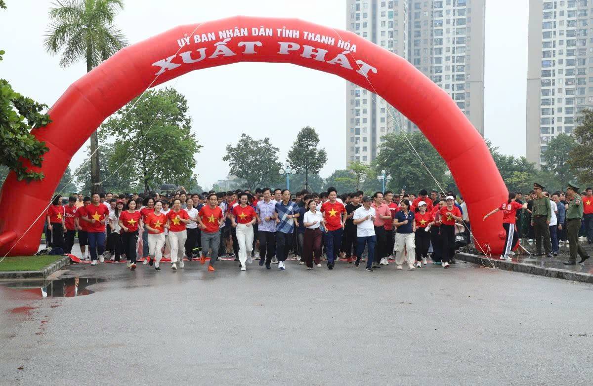 Thanh Hóa: Hơn 5.000 người hưởng ứng phong trào luyện tập thể thao thường xuyên