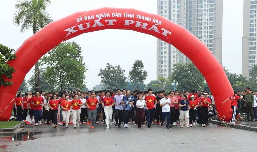 Thanh Hóa: Hơn 5.000 người hưởng ứng phong trào luyện tập thể thao thường xuyên