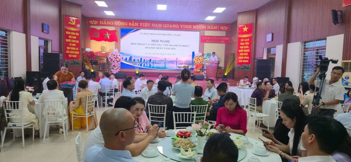 Phường An Hải đối thoại với doanh nghiệp, thúc đẩy môi trường đầu tư, kinh doanh thuận lợi