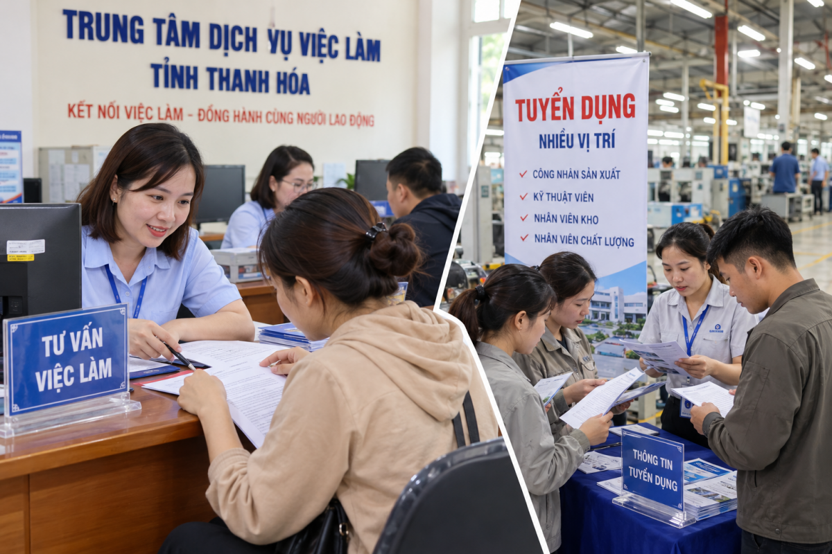 Thanh Hóa: Hơn 7.500 lao động được giải quyết trợ cấp thất nghiệp trong 5 tháng