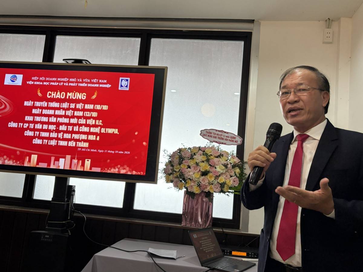 Viện ILC đẩy mạnh hỗ trợ pháp lý, thúc đẩy đổi mới sáng tạo cho doanh nghiệp
