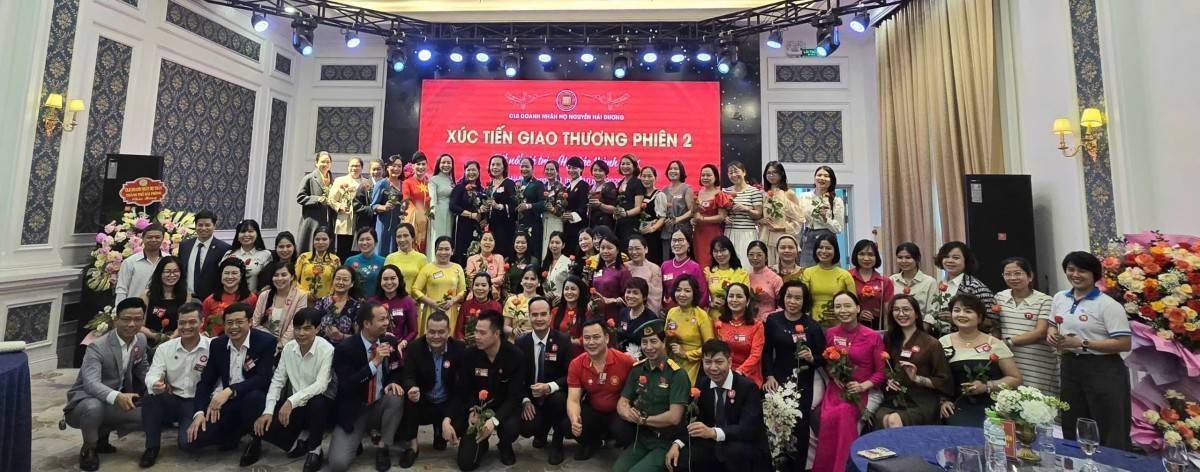 Doanh nhân họ Nguyễn Hải Dương: Kết nối giao thương, mở rộng cơ hội hợp tác và phát triển bền vững