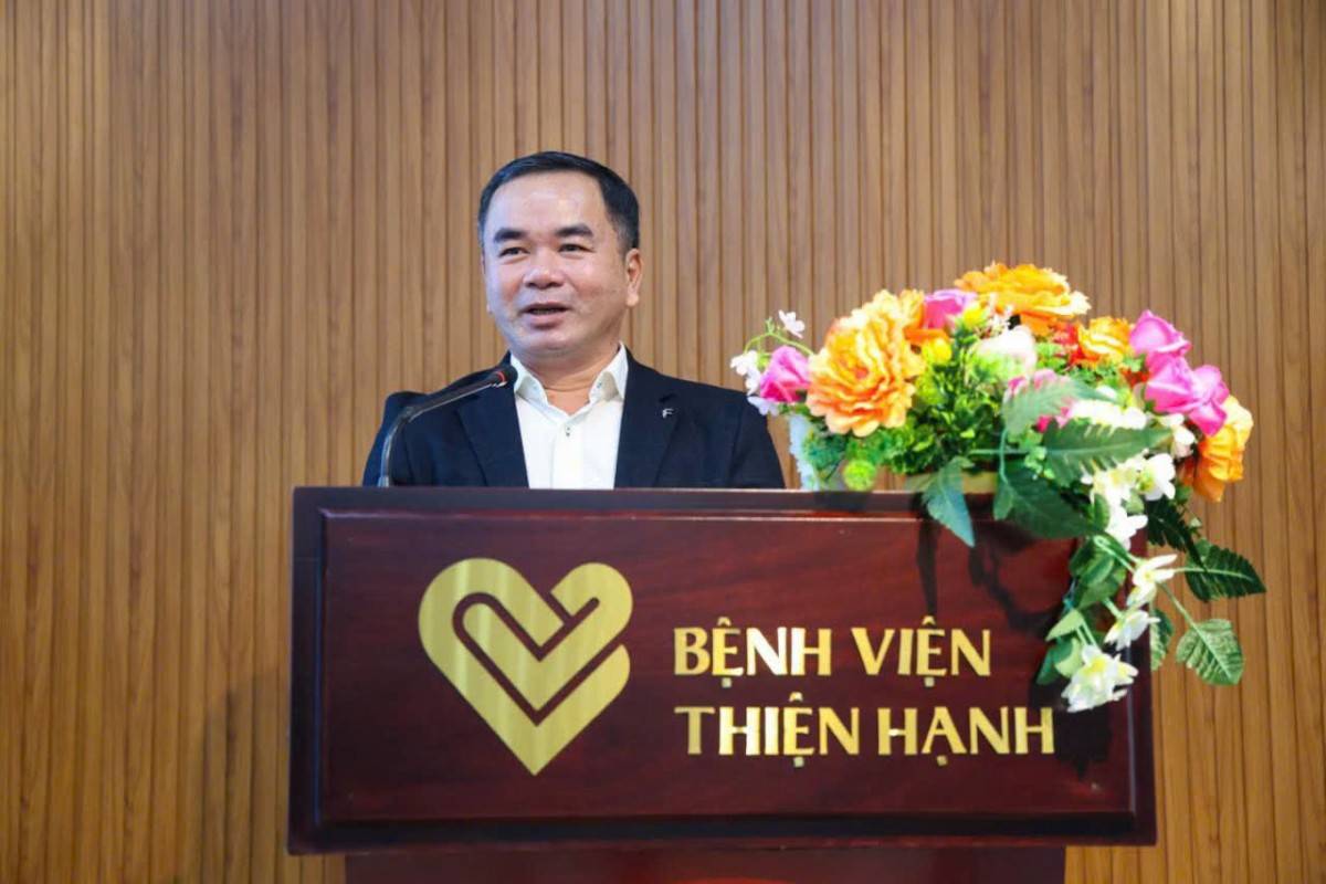 BSCKI Nguyễn Đình Toàn, Trưởng khoa Nội Tổng quát Bệnh viện đa khoa Thiện Hạnh khai mạc Hội thảo