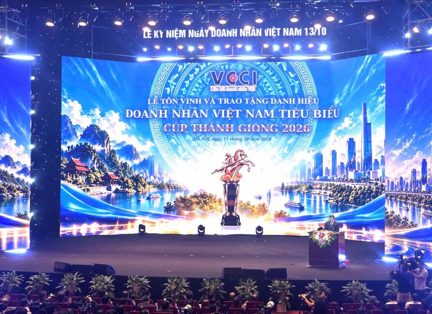 Vinh danh 100 “Doanh nhân Việt Nam tiêu biểu - Cúp Thánh Gióng”: Khát vọng lớn, nâng tầm thương hiệu Việt