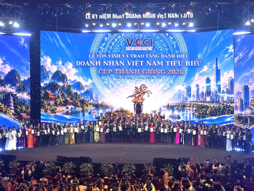 Vinh danh 100 “Doanh nhân Việt Nam tiêu biểu - Cúp Thánh Gióng”: Khát vọng lớn, nâng tầm thương hiệu Việt