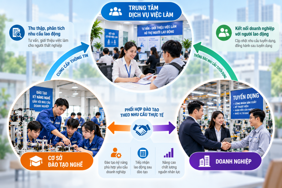 Vì sao doanh nghiệp thiếu người nhưng lao động thất nghiệp vẫn khó tìm việc?