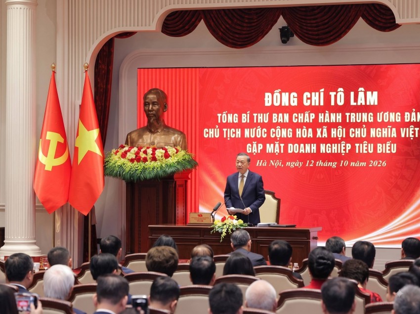 Tổng Bí thư, Chủ tịch nước Tô Lâm: Doanh nghiệp phải làm chủ công nghệ, khẳng định thương hiệu Việt