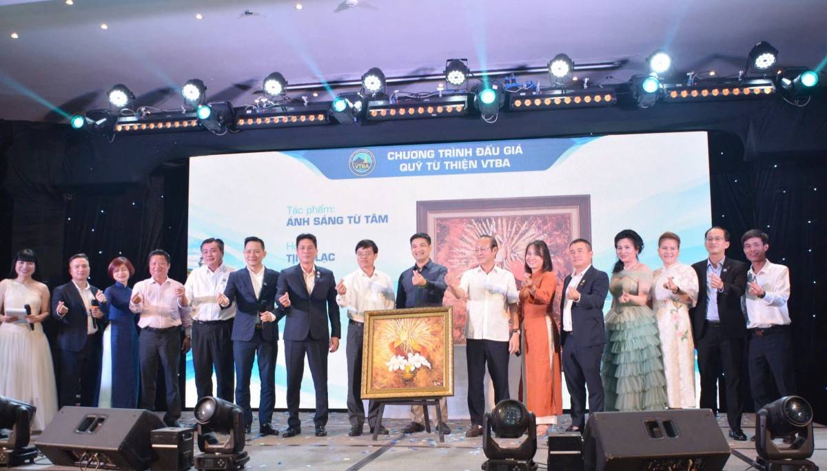 Từ chai vang đến cây trà quý: Câu chuyện phía sau gần nửa tỷ đồng gây quỹ từ thiện tại Vũng Tàu