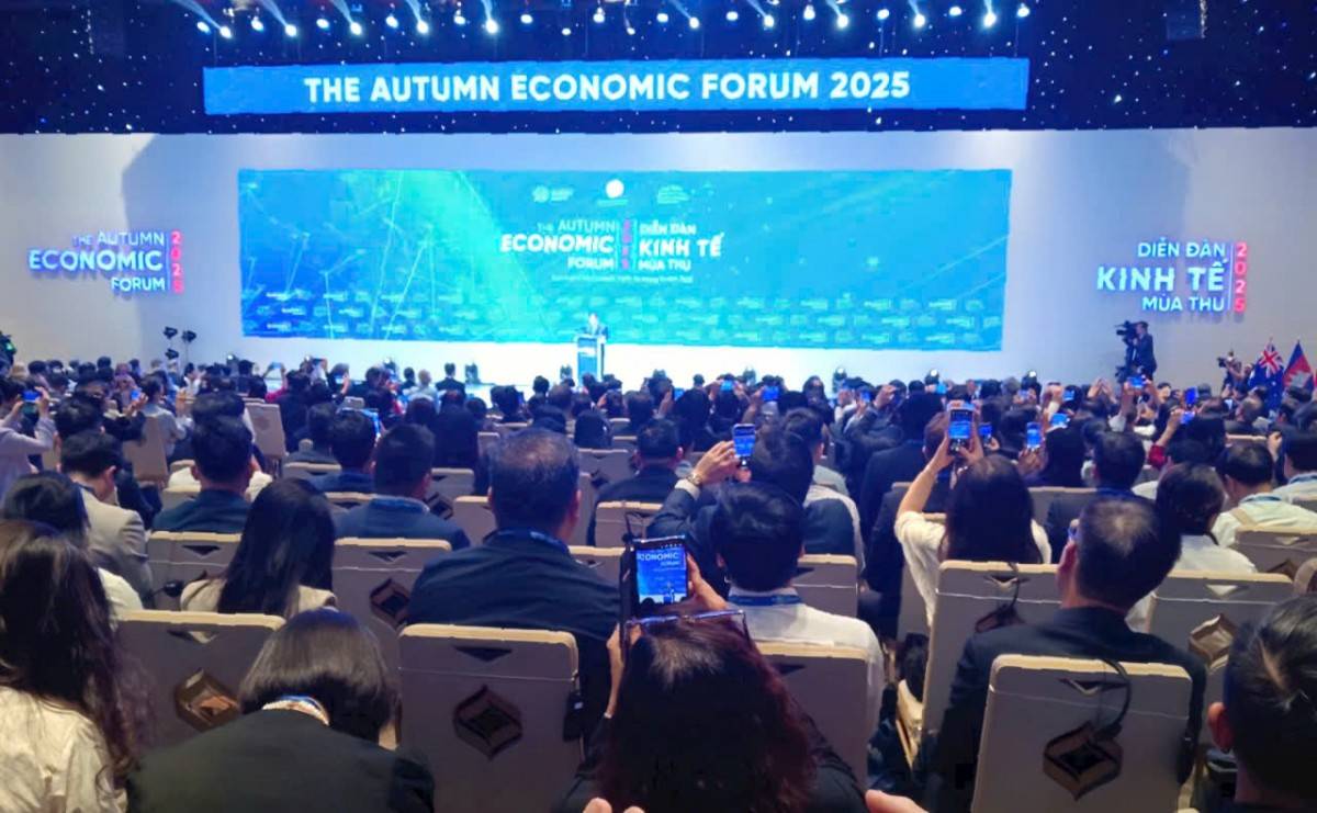 Quang cảnh Diễn đàn Kinh tế Mùa thu năm 2025. Ảnh: Uyển Nhi