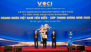 Chủ tịch TTC Energy Đặng Huỳnh Anh Tuấn được vinh danh Doanh nhân Việt Nam tiêu biểu - Cúp Thánh Gióng 2026