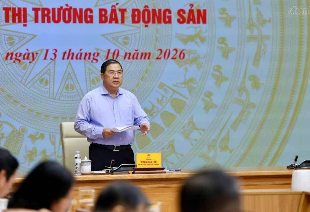 Phó Thủ tướng Thường trực Phạm Gia Túc yêu cầu siết đầu cơ, thổi giá bất động sản