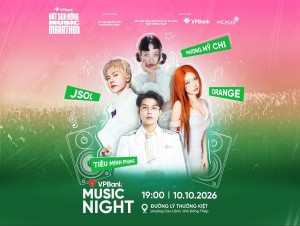 Trai xinh gái đẹp khuấy động VPBank Đất Sen Hồng Music Marathon 2026 trước “giờ G”