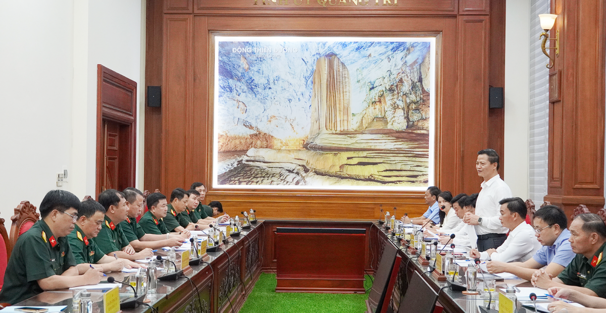 Quảng Trị hợp tác với Binh đoàn 12 trong phát triển hạ tầng và bảo tồn di tích lịch sử
