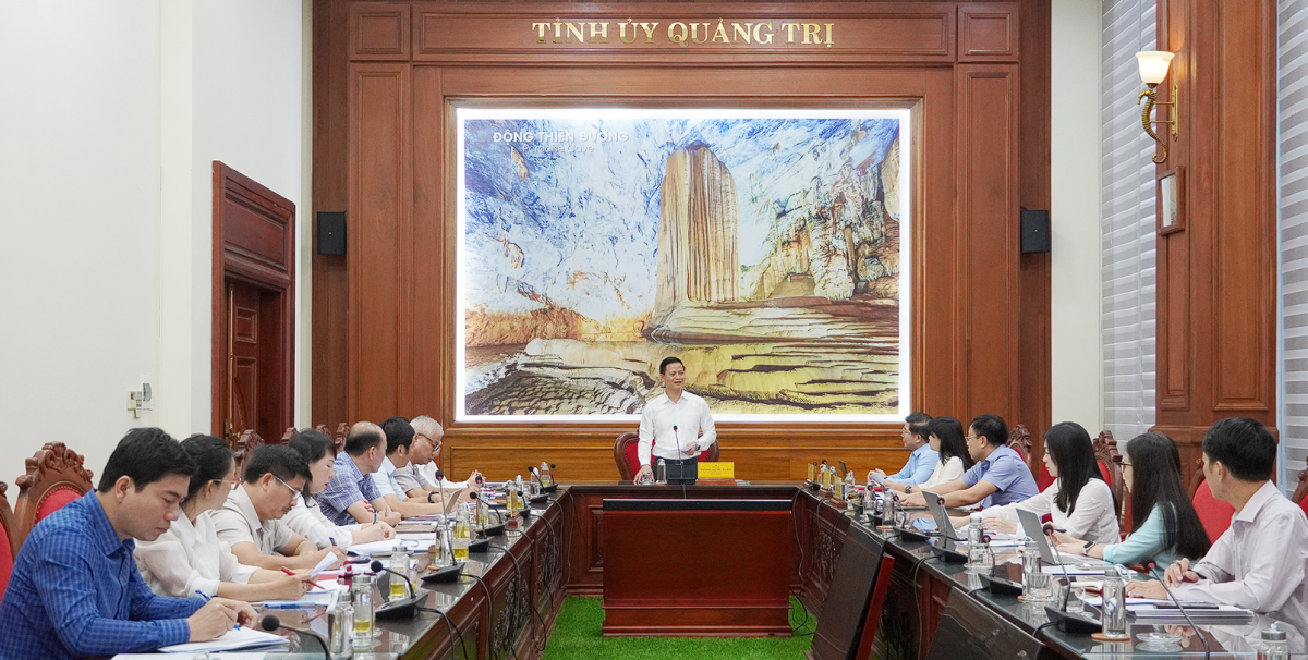 Quảng Trị đẩy mạnh đổi mới công tác cán bộ, nâng cao chất lượng tham mưu xây dựng Đảng
