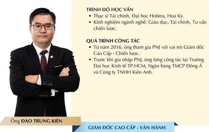 PNJ nhận đơn xin từ nhiệm của Thành viên HĐQT trước kỳ họp ĐHĐCĐ bất thường