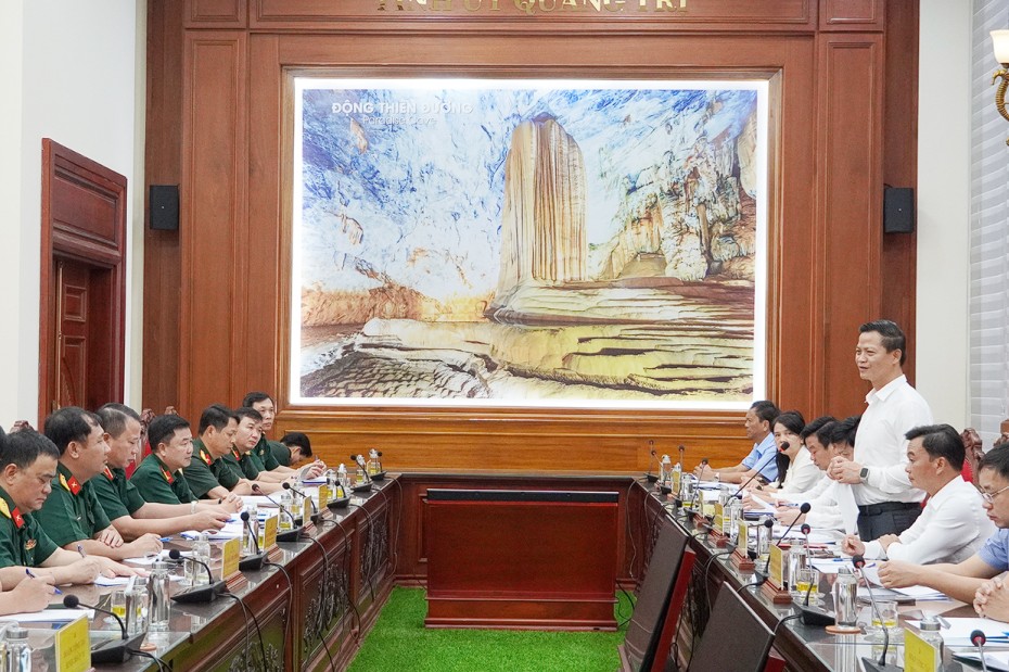 Quảng Trị hợp tác với Binh đoàn 12 trong phát triển hạ tầng và bảo tồn di tích lịch sử